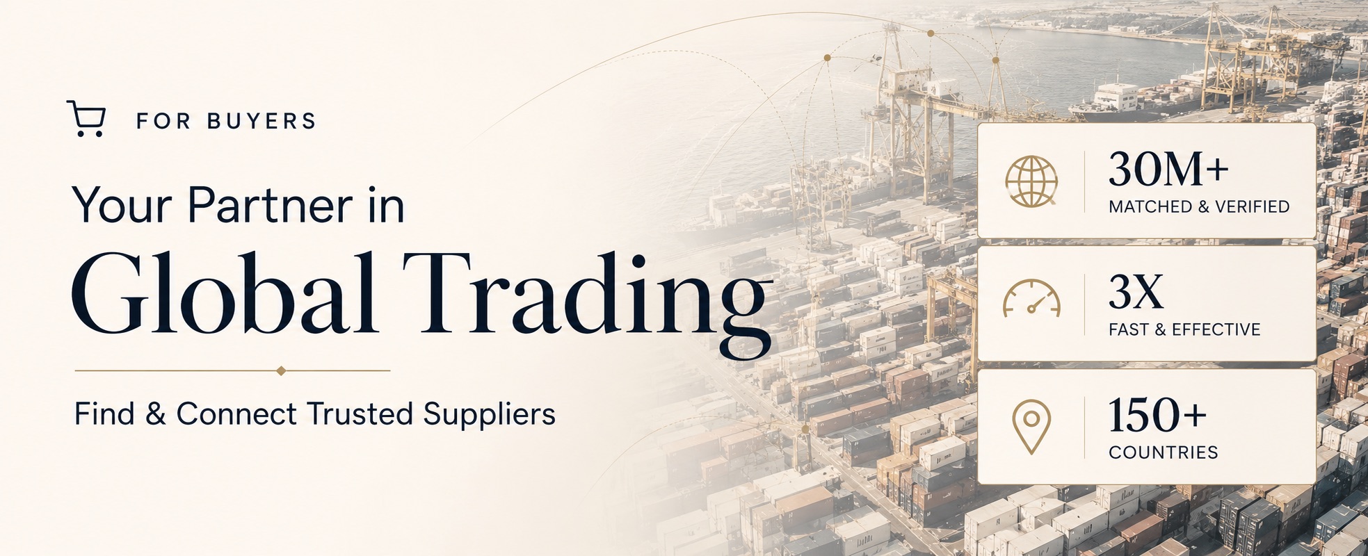 Find & Connnect with Trusted suppliers Worldwide