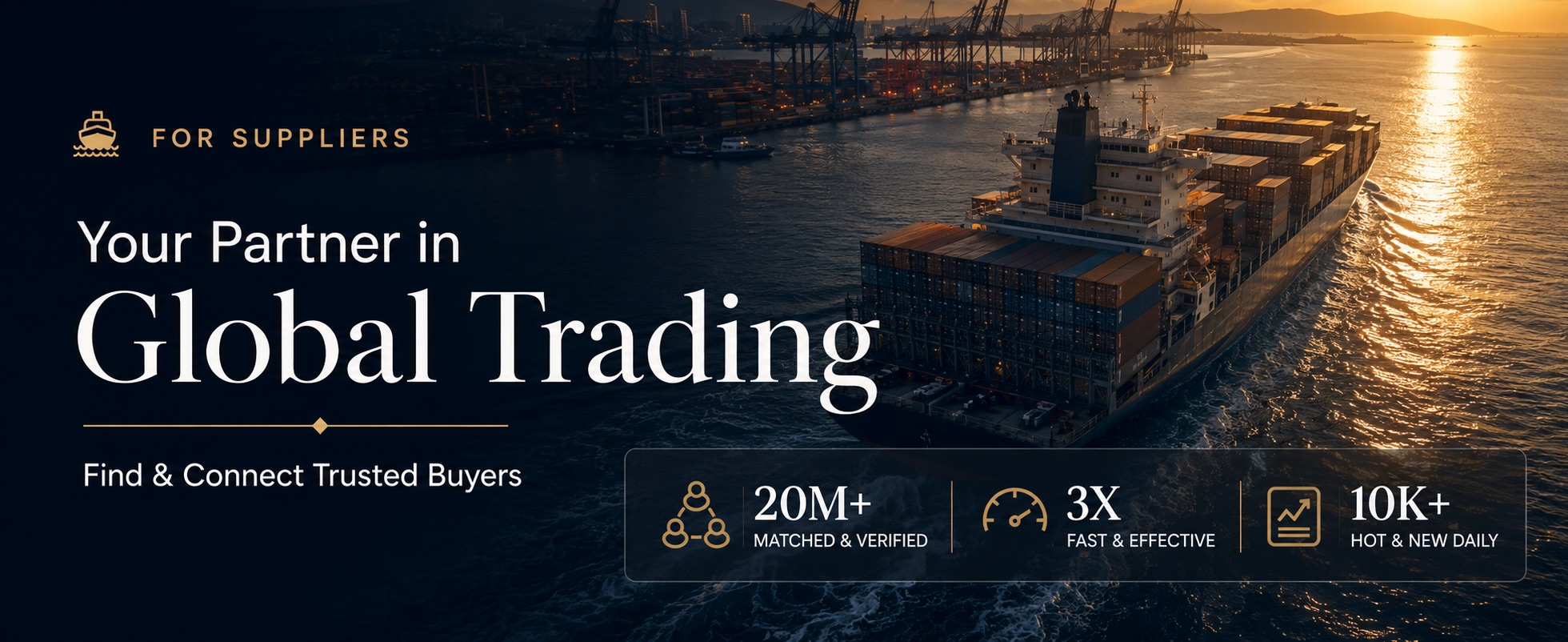 Become a Trusted Partner and Connect with Verified Buyers